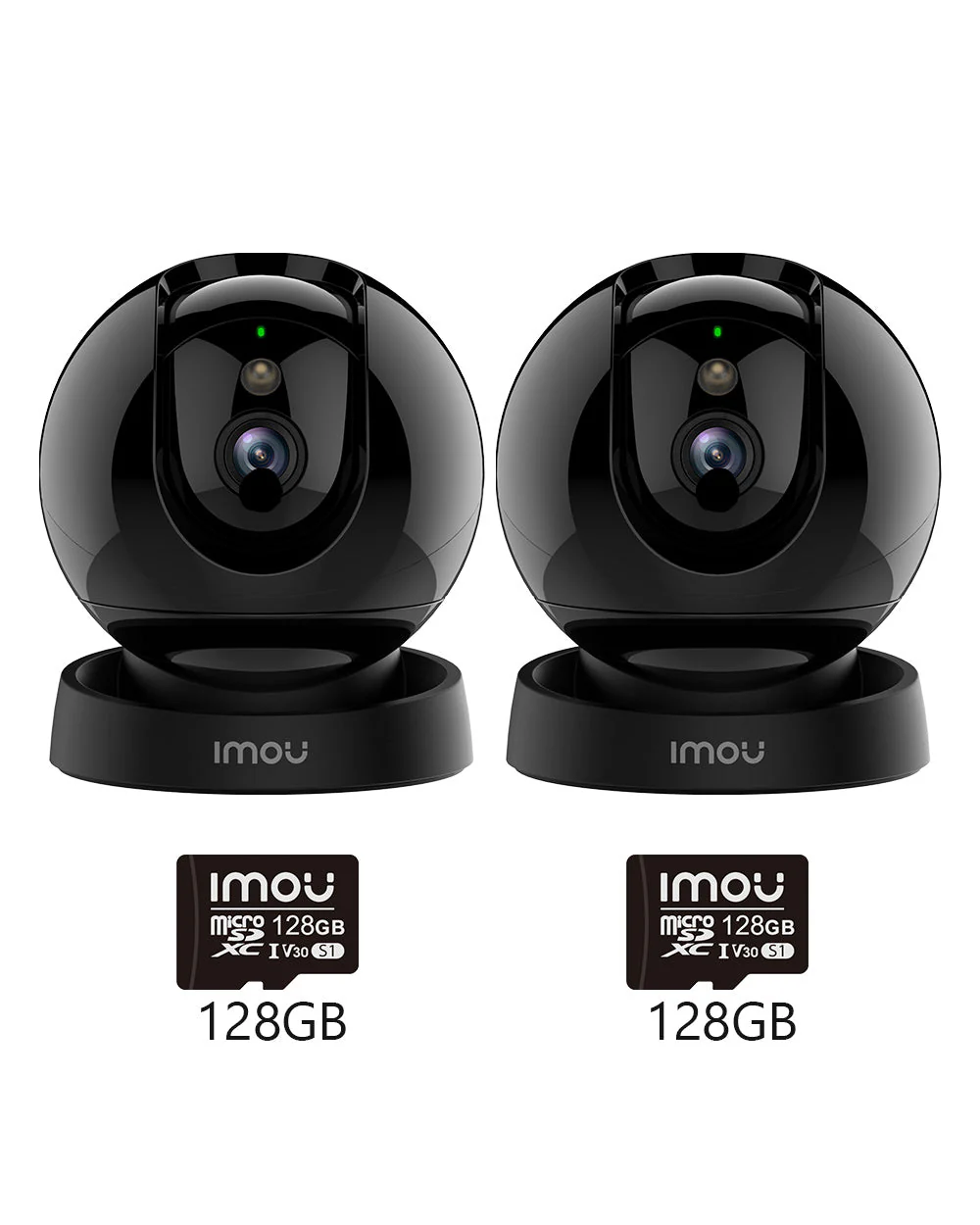 Caméra rotative 360° avec détection