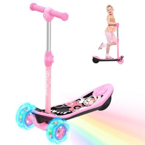 isinwheel® Mini trottinette électrique à 3 roues pour enfants – Rose €85.99