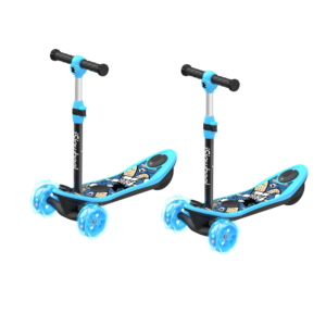 isinwheel® Mini trottinette électrique à 3 roues pour enfants – Bleu *2: €139.99
