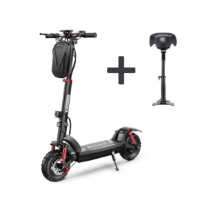isinwheel® GT2/GT1 Trottinette électrique tout terrain 1200W pour adultes et adolescents – GT2+Selle de siège réglable €608.99
