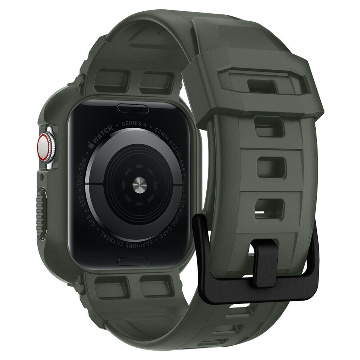 Spigen Coque Rugged Armor™ Pro Apple Watch 44 mm / 45 mm - Vert – Image 2