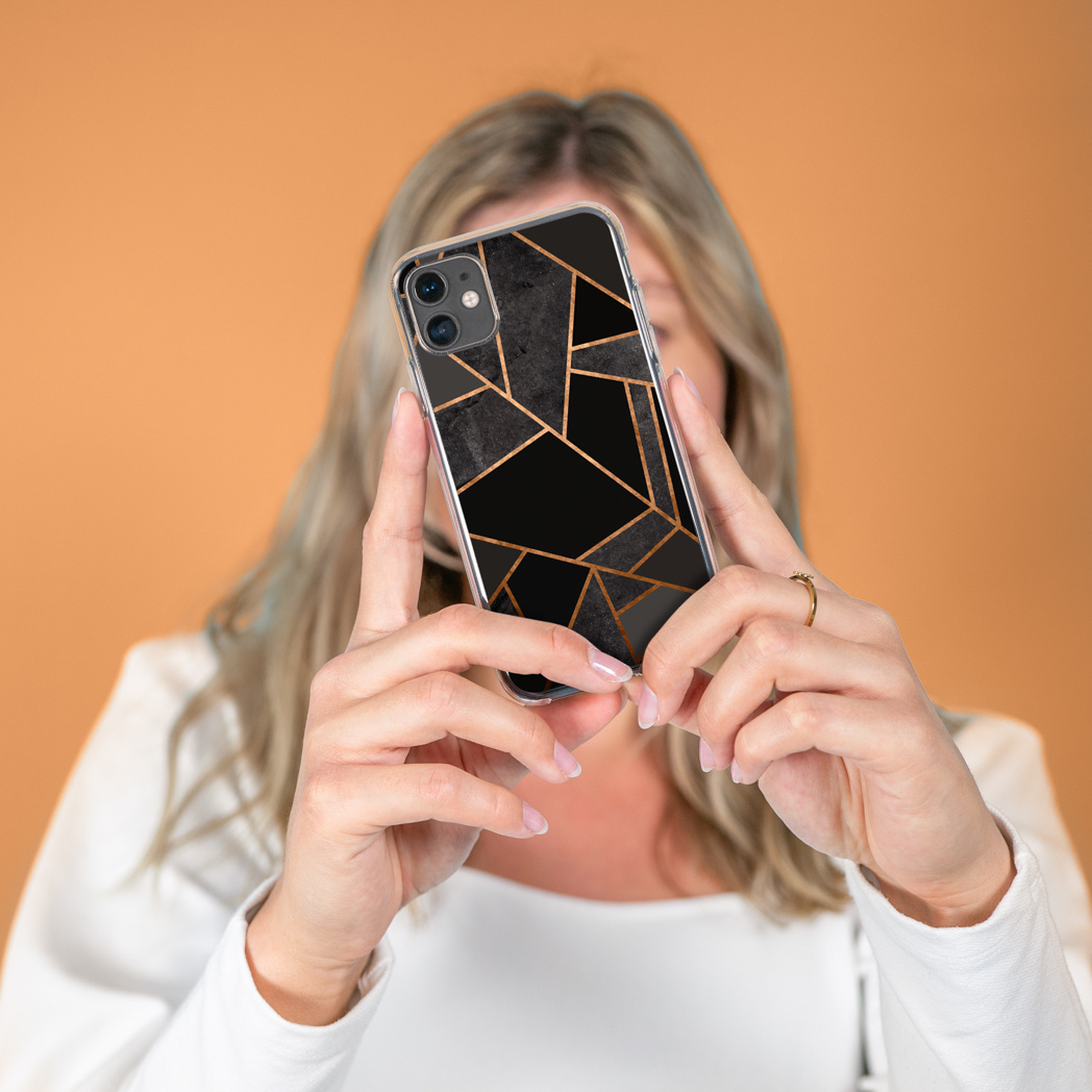 imoshion Coque Design Samsung Galaxy A22 (5G) - Black Graphic – Image 3