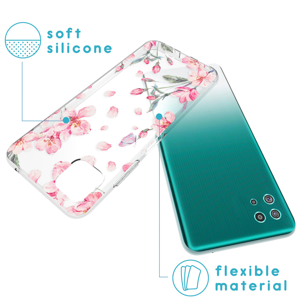 imoshion Coque Design Samsung Galaxy A22 (5G) - Blossom Watercolor – Image 2