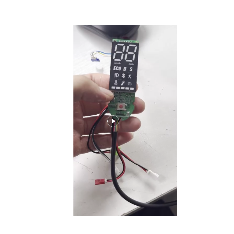 Nouveau tableau de bord pour trottinette S9/S9Pro/S9MAX - S9Pro/S9MAX(isinwheel App+ Poignée lumières)
