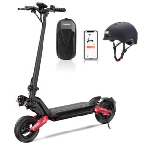 Trottinette électrique tout terrain R3 800W – Avec casque noir