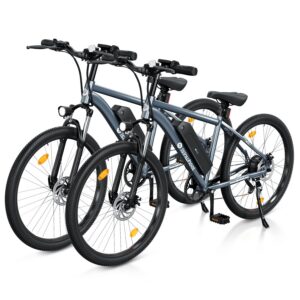 M10 Vélo électrique tout-terrain pour la navette ou le hors-piste – 2*Bleu acier