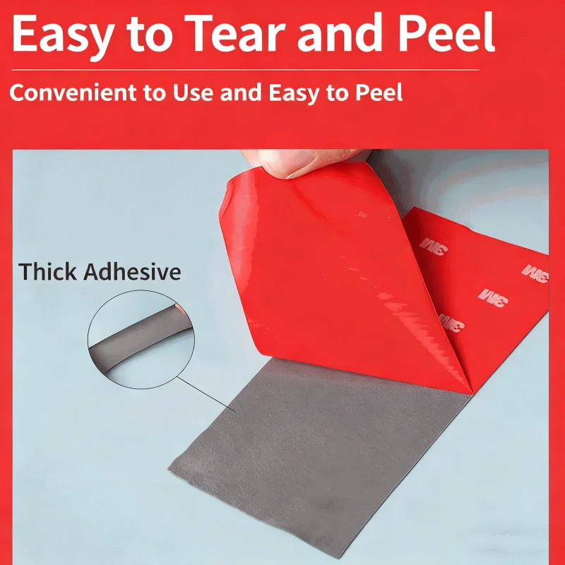 Ruban adhésif Double face fort 3M 4229P VHB, haute viscosité, étanche, sans trace, en mousse, pour voiture, usage domestique, haute température – Image 4