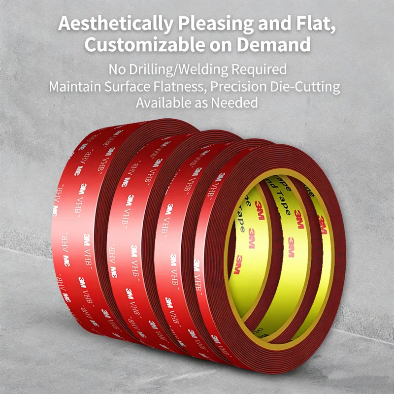 Ruban adhésif Double face fort 3M 5915VHB, haute viscosité pour voiture, support de téléphone spécial, ornements, ruban adhésif fixe sans trace – Image 6