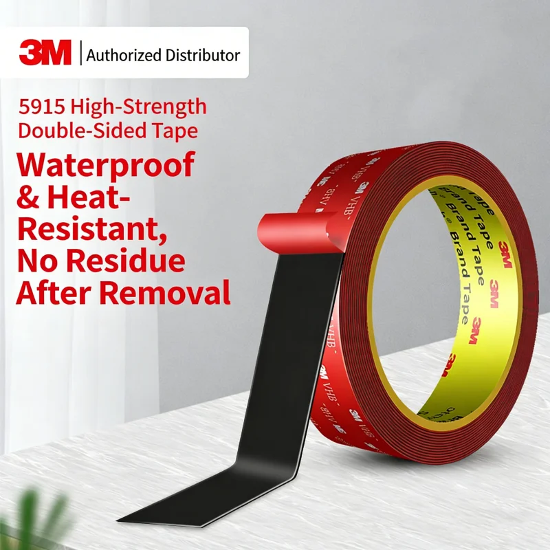 Ruban adhésif Double face fort 3M 5915VHB, haute viscosité pour voiture, support de téléphone spécial, ornements, ruban adhésif fixe sans trace – Image 7