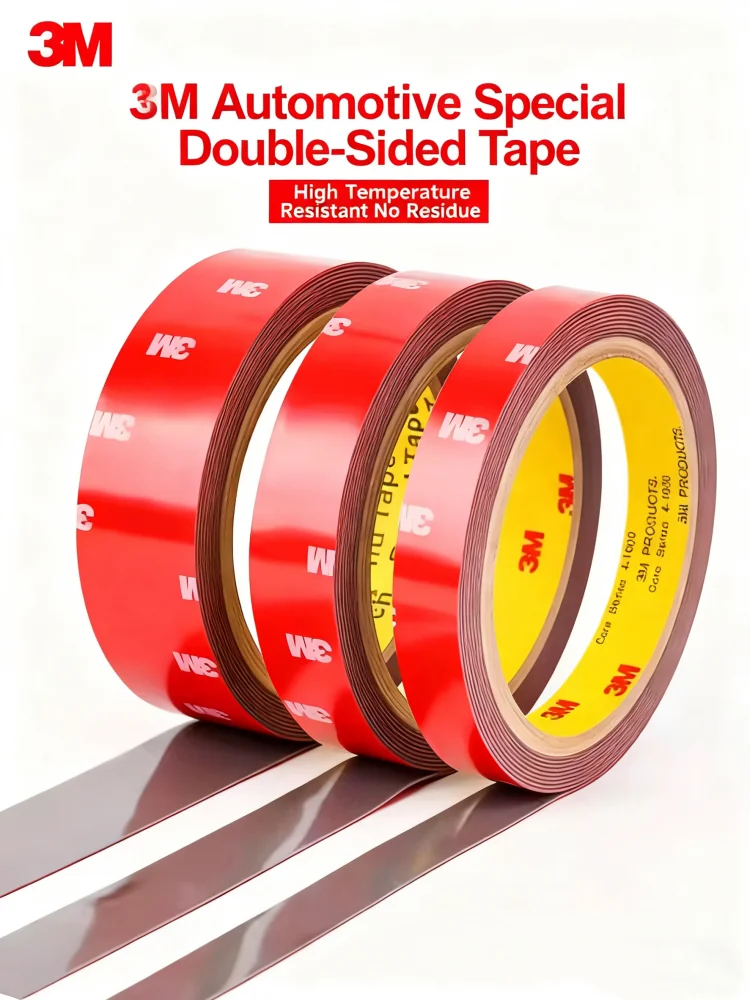 Ruban adhésif Double face fort 3M 4229P VHB, haute viscosité, étanche, sans trace, en mousse, pour voiture, usage domestique, haute température – Image 7