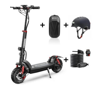 isinwheel® GT2/GT1 Trottinette électrique tout terrain 1200W pour adultes et adolescents – GT2+casque +antivol €598.99