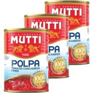 Lot 3x Pulpe De Tomates Fine Polpa – Boîte 400g