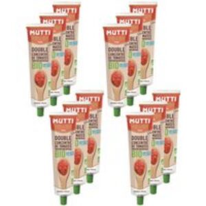 Lot 12x Double Concentré De Tomates Bio – Sans Sel Ajouté – Tube 185g