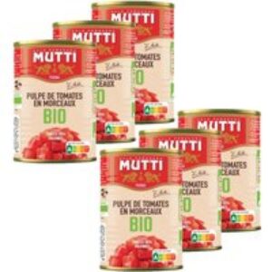 Lot 6x Pulpe De Tomates Morceaux Bio – Boîte 400g