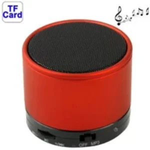 Yonis Mini Enceinte Bluetooth 3W – Rouge