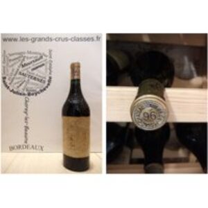 Château Haut-Brion 1996 – Étiquette Abîmée – Pessac-Léognan – 1er Grand Cru Classé – 1 X 75 Cl – Rouge