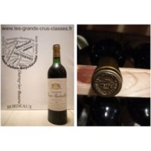 Château Haut-Batailley 1982 – Pauillac – 5ème Grand Cru Classé – 1 X 75 Cl – Rouge