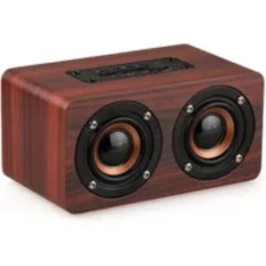 Yonis Enceinte Bluetooth Bois HD