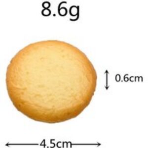 Faux Biscuit Artificiel 1 Pièce, Modèle De Simulation Pour La Maison, Biscuit, Nourriture, Dessert, Cuisson, Décoration De Cuisine, Accessoires De Fenêtre De Table