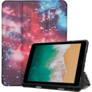 imoshion Coque tablette Design Trifold Apple iPad 6 (2018) 9.7 pouces / iPad 5 (2017) 9.7 pouces / Air 2 (2014)/Air 1 (2013) – Space