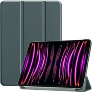 imoshion Coque tablette Trifold Apple iPad Pro 12.9 (2018/2020/2021/2022) – Vert foncé