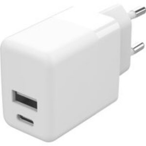 imoshion Wall Charger – Chargeur – Connexion USB-C et USB – Power Delivery – 20 Watt – Blanc