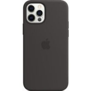 Coque en silicone MagSafe Apple iPhone 12 Pro Max – Black
