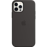 Coque en silicone MagSafe Apple iPhone 12 Pro Max - Black
