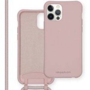 imoshion Coque de couleur avec cordon amovible Apple iPhone 12 Pro Max – Rose