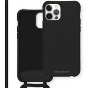 imoshion Coque de couleur avec cordon amovible Apple iPhone 12 Pro Max – Noir