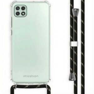 imoshion Coque avec dragonne Samsung Galaxy A22 (5G) – Noir & Doré