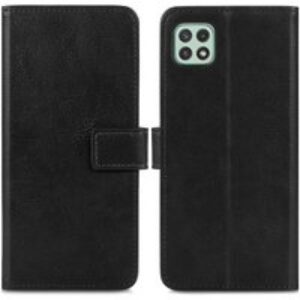 imoshion Étui de télephone portefeuille Samsung Galaxy A22 (5G) – Noir