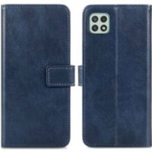 imoshion Étui de télephone portefeuille Samsung Galaxy A22 (5G) – Bleu foncé