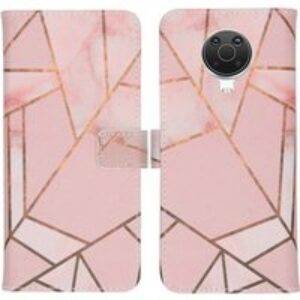 imoshion Design Softcase Bookcase Nokia G10 / G20 – Pink Graphic