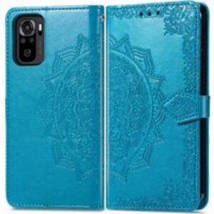imoshion Etui de télephone Mandala Xiaomi Redmi Note 10 (4G) / Note 10S – Turquoise