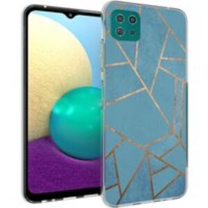 imoshion Coque Design Samsung Galaxy A22 (5G) – Blue Graphic