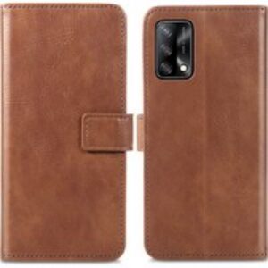 imoshion Étui de télephone portefeuille Oppo A74 (4G) – Marron