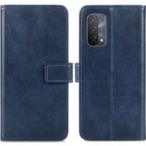 imoshion Étui de télephone portefeuille Oppo A74 (5G) / A54 (5G) – Bleu foncé