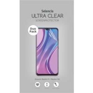 Selencia Protection d&rsquo;écran Duo Pack Ultra Clear Xiaomi Redmi 9A