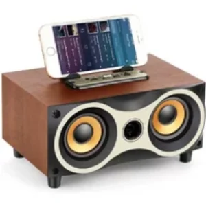 Yonis Enceinte Bluetooth Bois