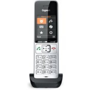 Gigaset COMFORT 500HX Téléphone analog/dect Identification de l&rsquo;appelant Noir, Argent