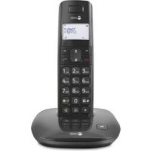 Doro Comfort 1010 Téléphone DECT Identification de l&rsquo;appelant Noir