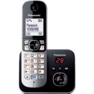 KX-TG6821FRB – Téléphone sans fil avec répondeur, rouge