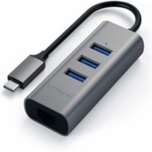 Satechi ST-TC2N1USB31AM station d&rsquo;accueil USB 3.2 Gen 1 (3.1 Gen 1) Type-C Gris
