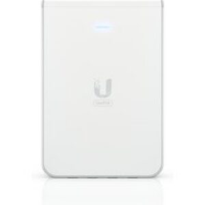 Ubiquiti Unifi 6 In-Wall 4800 Mbit/s Blanc Connexion Ethernet, supportant l&rsquo;alimentation via ce port (PoE)