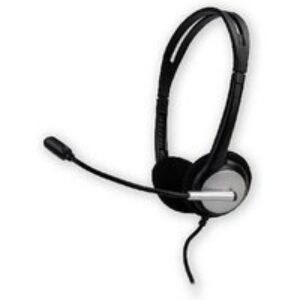 MCL CSQ-M/USB écouteur/casque Avec fil Arceau Bureau/Centre d&rsquo;appels USB Type-A Noir, Argent