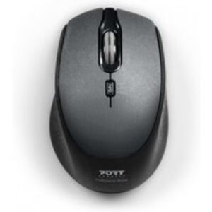 Port Designs 900713 souris Bureau Ambidextre RF Wireless + USB Type-C 1600 DPI