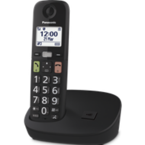 Téléphone sans fil, option blocage des appels – noir