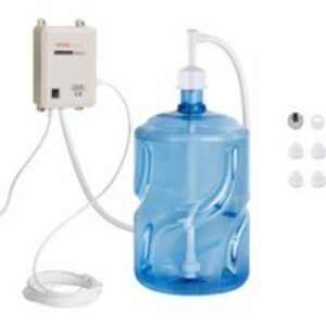 VEVOR Distributeur d&rsquo;Eau Électrique 3,78 L/min Pompe de Distribution Eau 35W Pompe Distributrice d&rsquo;Eau 40 PSI Système Pompe à Eau Grande Capacité 11-22L pour Machine à Espresso Réfrigérateur Bouteille