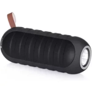 Yonis Enceinte Bluetooth Stéréo LED – Rouge